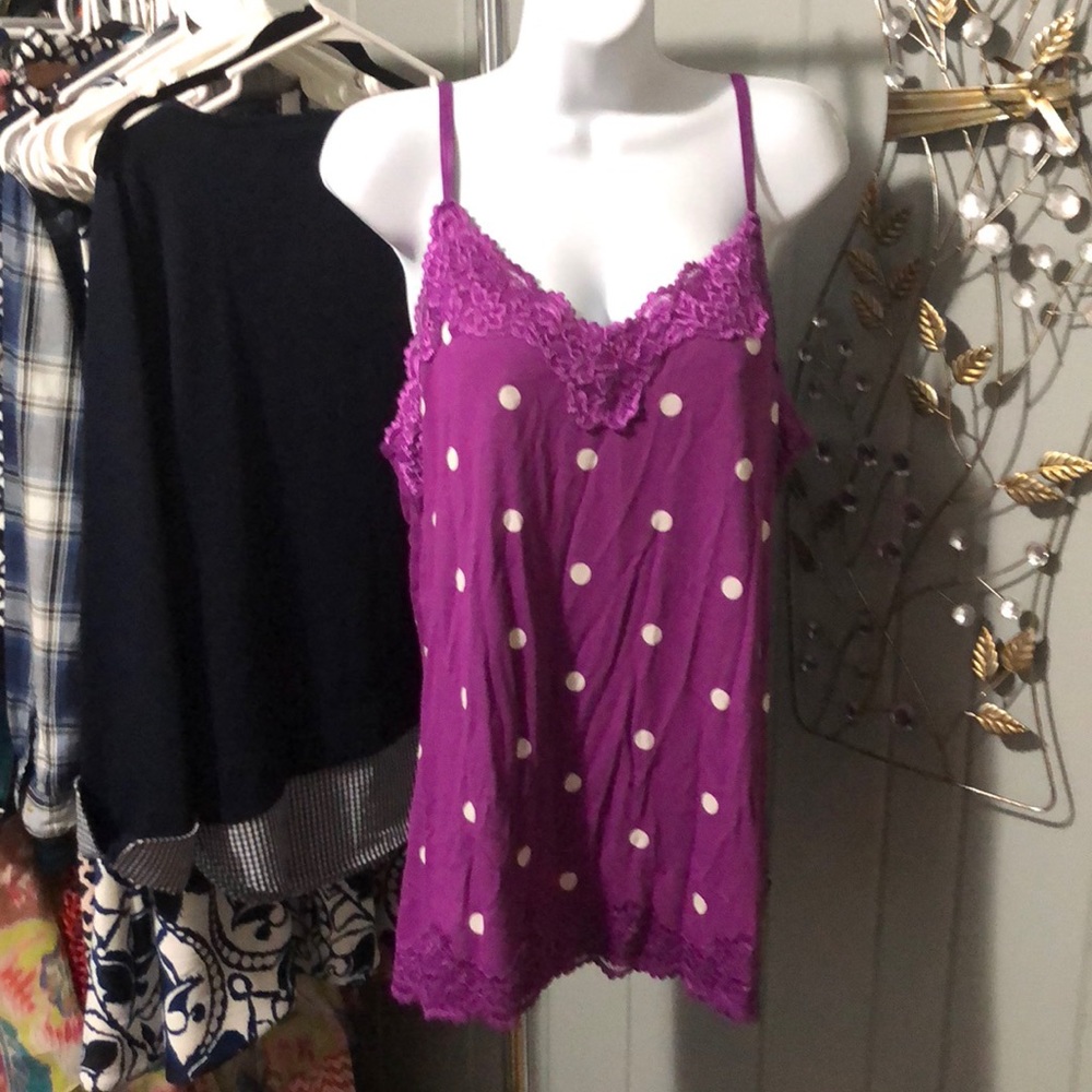 Lane Bryant purple cami size 18/20